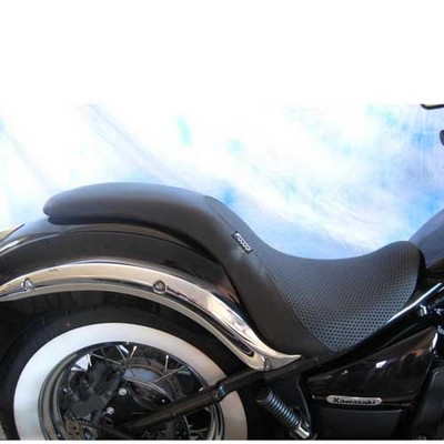 Asiento custom largo modelo Hale Boop para Kawasak